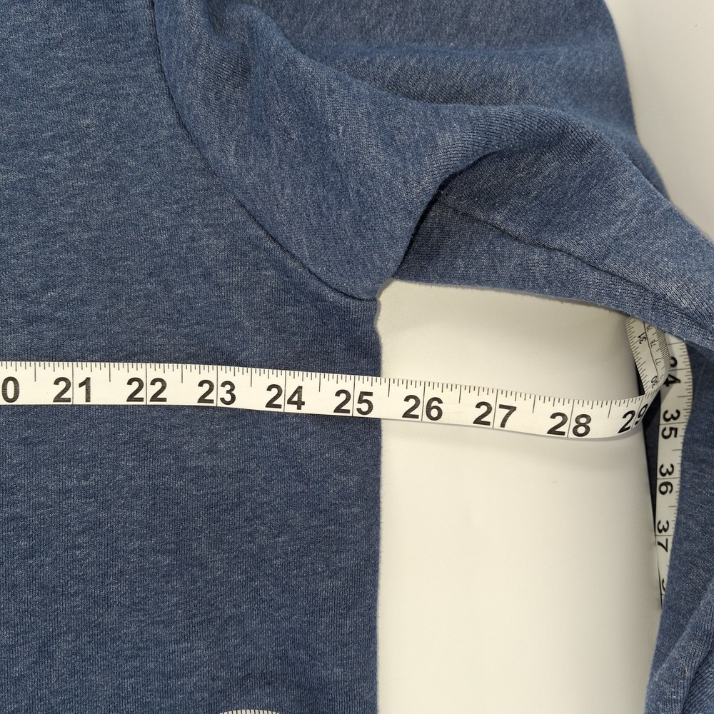 Orvis Sweater Men's Size XX Large Blue Zipper Pullover with a Snap - Picture 10 of 12